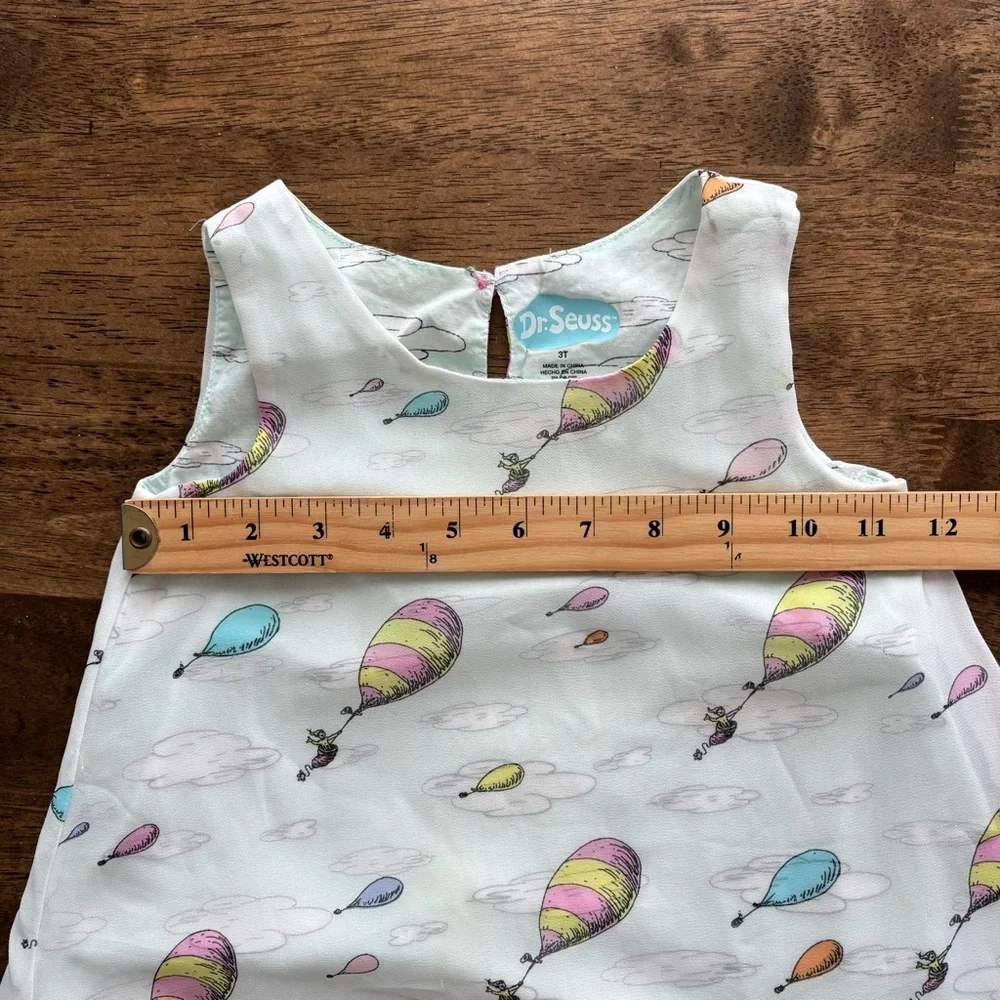 Dr Seuss Hot Air Balloon Dress 3T